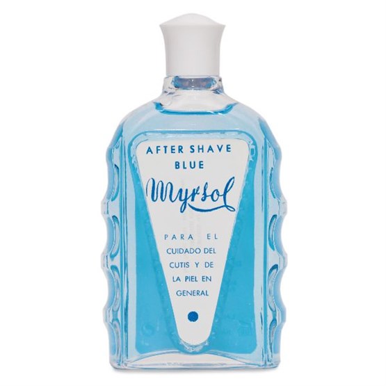 MYRSOL Aftershave "Blue" Glasflasche 180ml