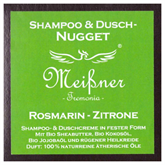 Meißner Duschnuggets "Rosmarin - Zitrone" 95g