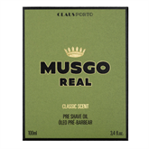 MUSGO REAL Rasieröl 100ml (Testmenge 5ml)