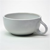 SWK Rasier-Mug, Modell CLASSIC, Farbe WEISS