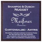 Meißner Duschnuggets "Gartensalbei - Amyris" 95g