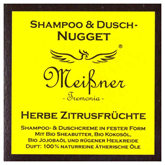 Meißner Duschnuggets "Herbe Zitrusfrüchte" 95g